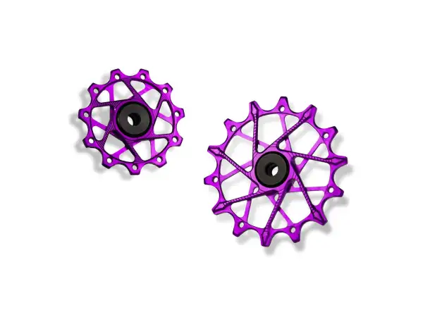 Garbaruk Schalträdchen für Shimano 11 spd. 11+14Z Violett