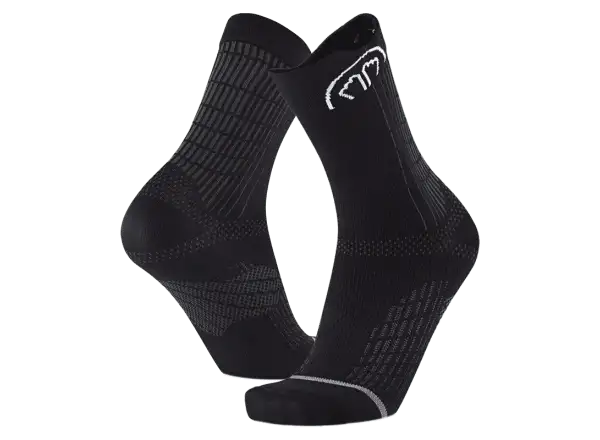 Sidas Run Anatomic Crew Laufsocken schwarz