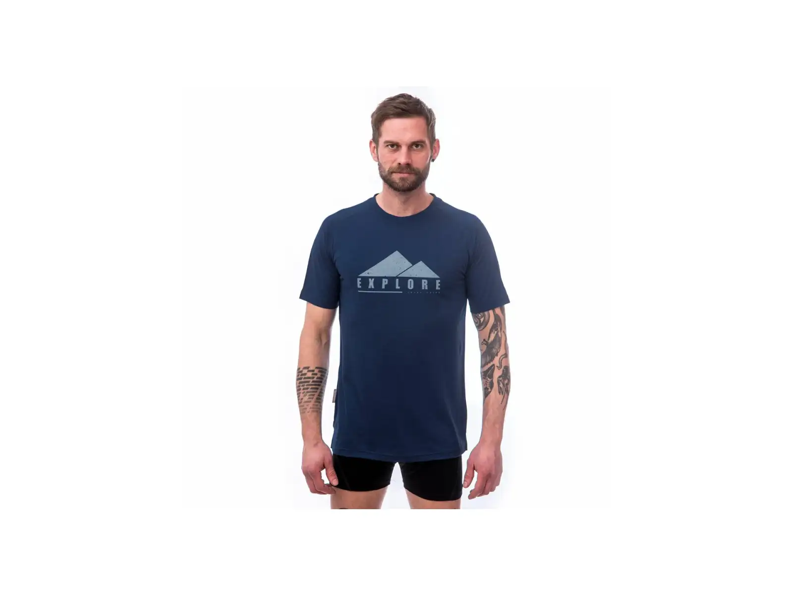 Sensor Merino Air PT Explore Herren T-Shirt kurzarm dunkelblau