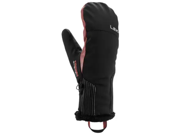 Leki Vallarta 3D Women Mitt Damen Fäustlinge Black-Rose