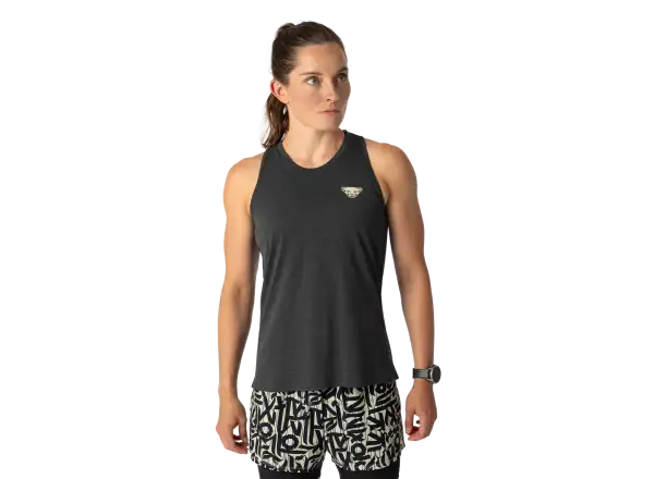 Dynafit Trail Damen Laufshirt ärmellos Black Out