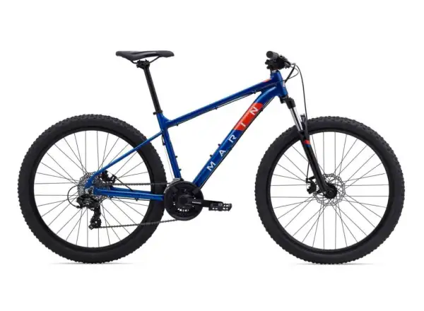 Marin Bolinas Ridge 1 29" Mountainbike Gloss Blau/Off-White/Roarange