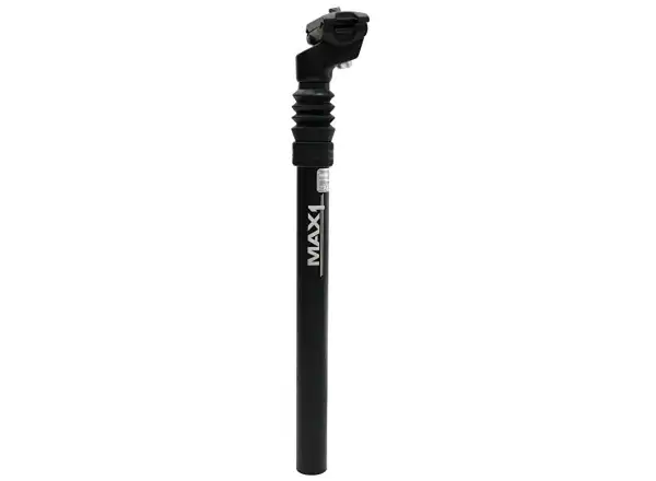 MAX1 Sport gefederte Sattelstütze 30,9/350 mm Schwarz