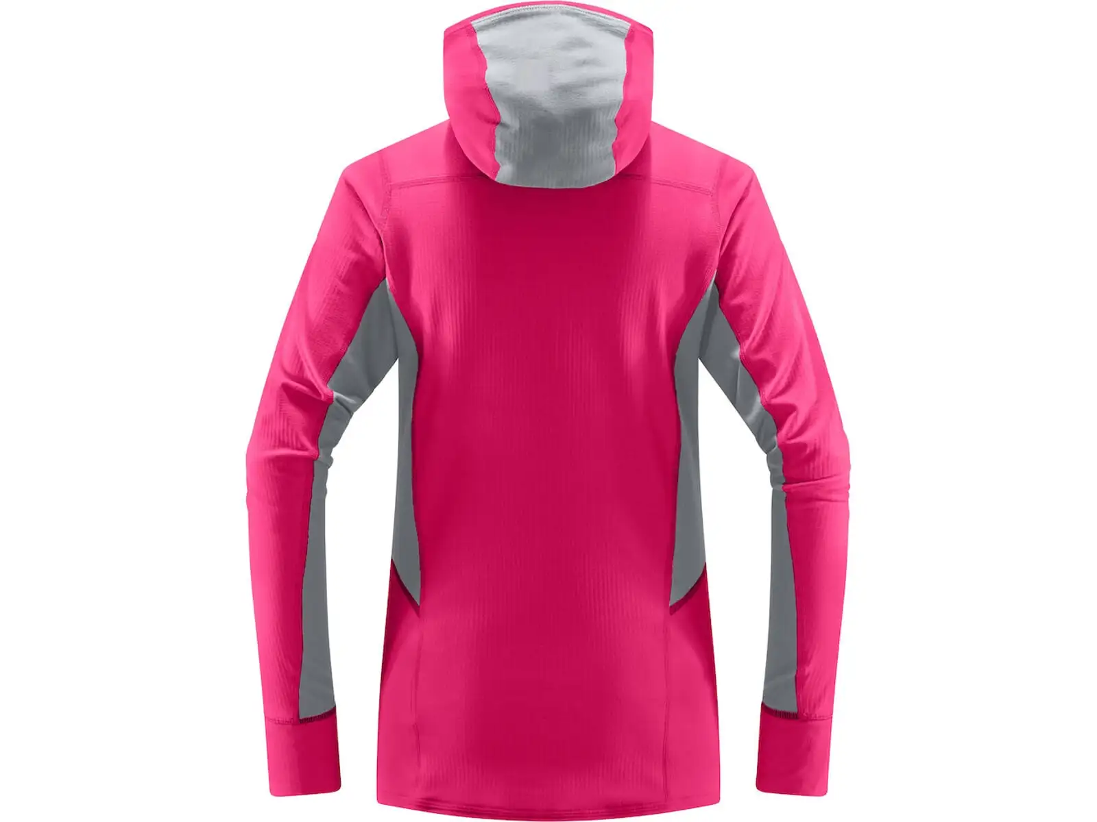 Haglöfs L.I.M. Mid Comp Hood Damen Kapuzenpullover rosa