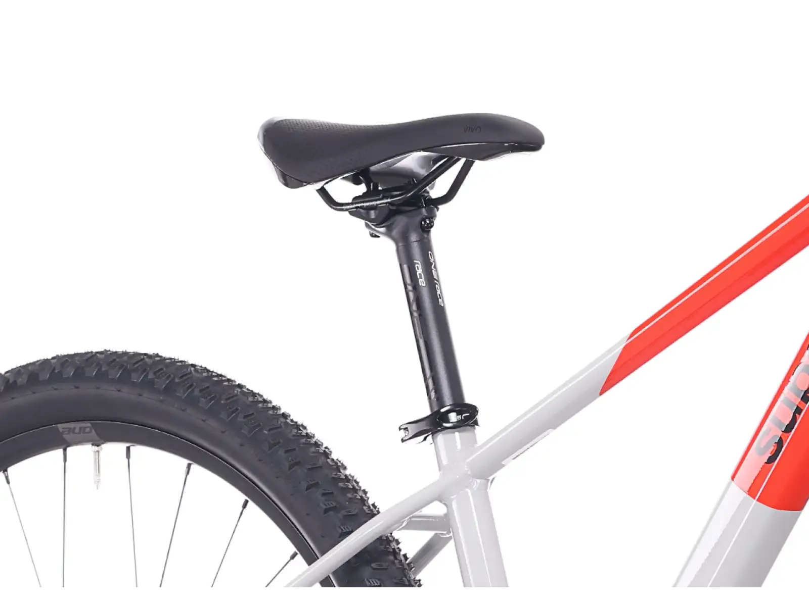 Superior Team 27.3 Kinder-Mountainbike – Gloss Grey/Red