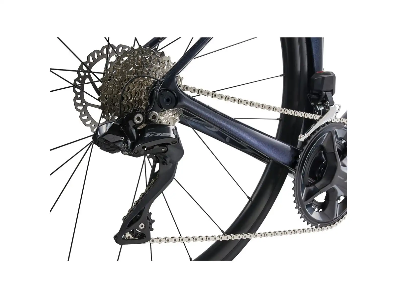 Giant TCR Advanced 1+ Disc-PC Rennrad cold night