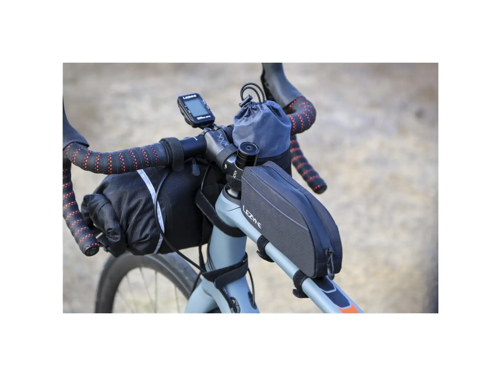 Lezyne Energy Caddy XL Rahmentasche schwarz 0,8 l