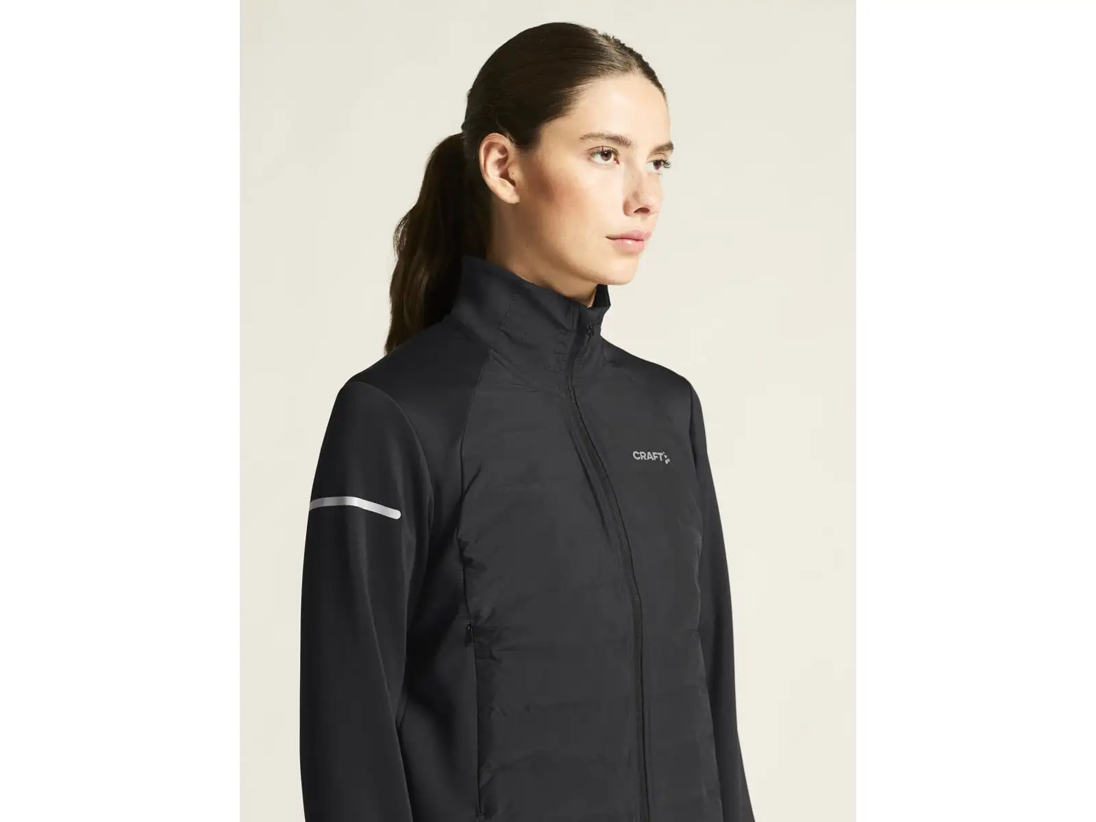 CRAFT SubZ 4 Damen Laufjacke schwarz