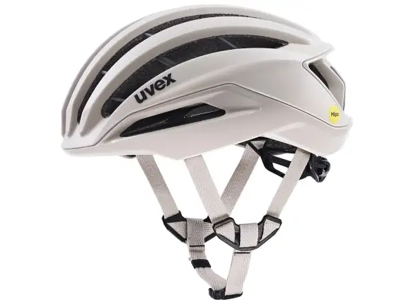 Uvex Surge Areo MIPS Rennradhelm Warm Grey Matt