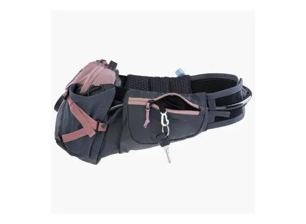 Evoc Hip Pack Pro 3 l Hüfttasche Dusty Pink/Carbon Grey + Trinkblase 1,5 l