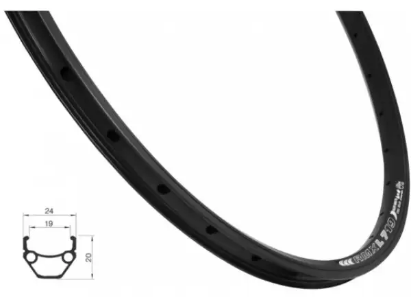 Remerx Dragon Line 719 Disc 29" MTB Felge schwarz