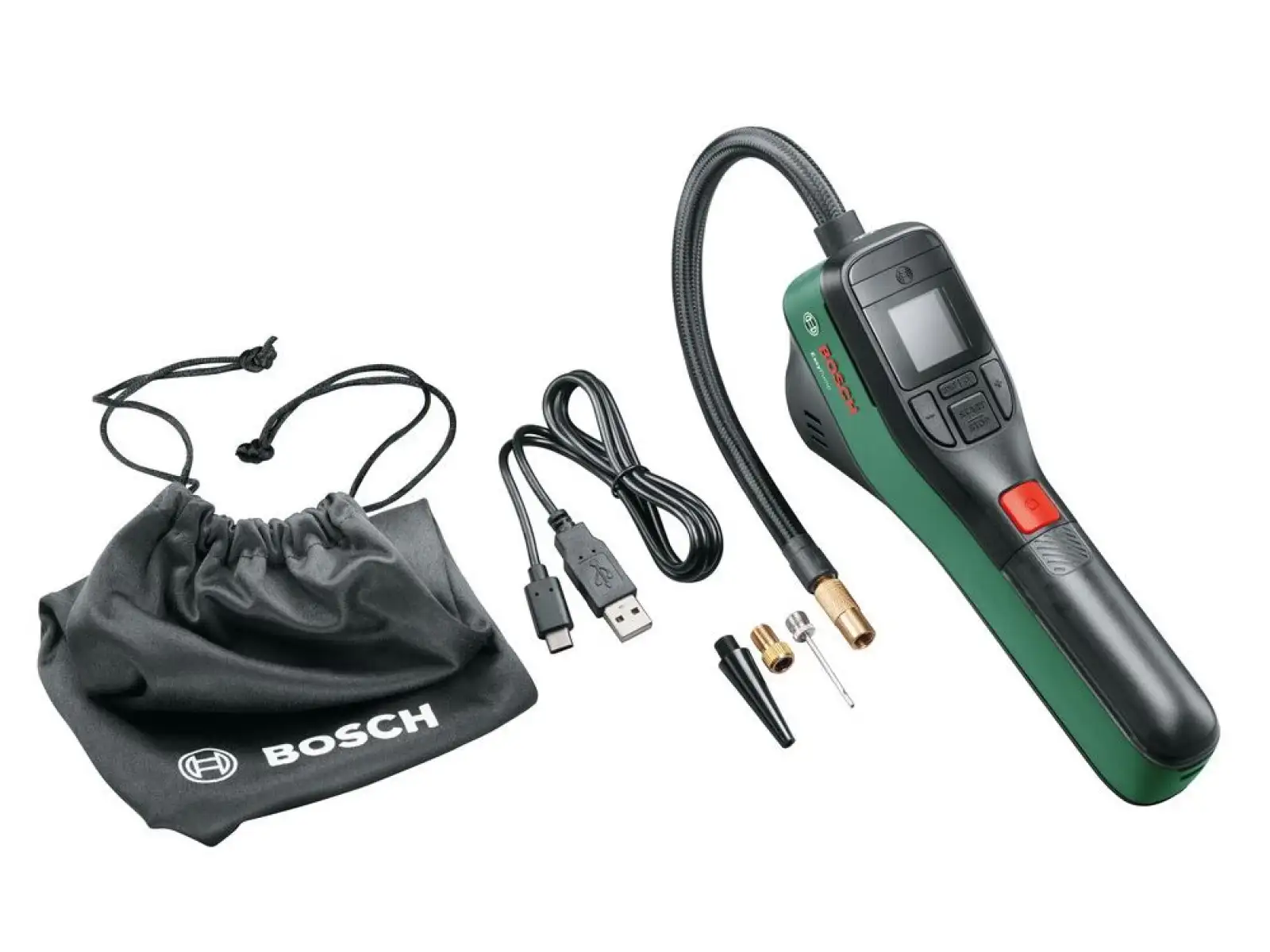 Bosch EasyPump Elektropumpe 3,6 V / 3 Ah / 10,3 bar.