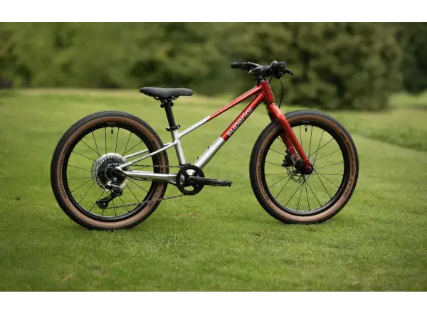Superior TEAM 20 Kinderfahrrad Gloss Brushed Alu / Red