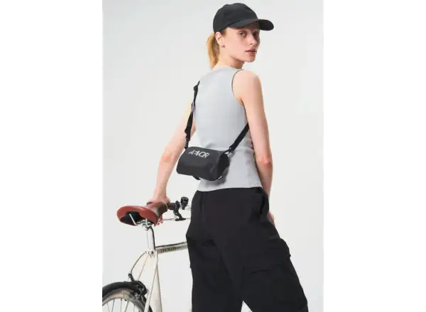 Aevor Bar Bag Mini Umhängetasche / Lenkertasche Proof Black