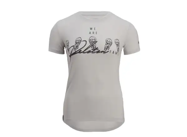 Silvini Pelori Damen T-Shirt mit kurzen Ärmeln in Cloud/Charcoal.
