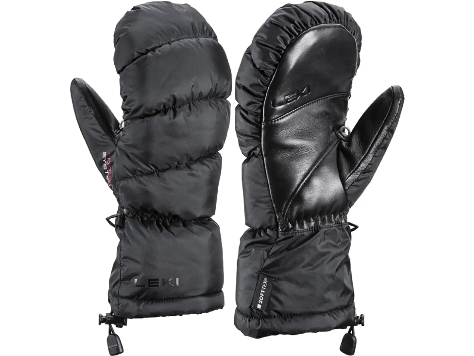 Leki Glace 3D Mitt Damenhandschuhe Black