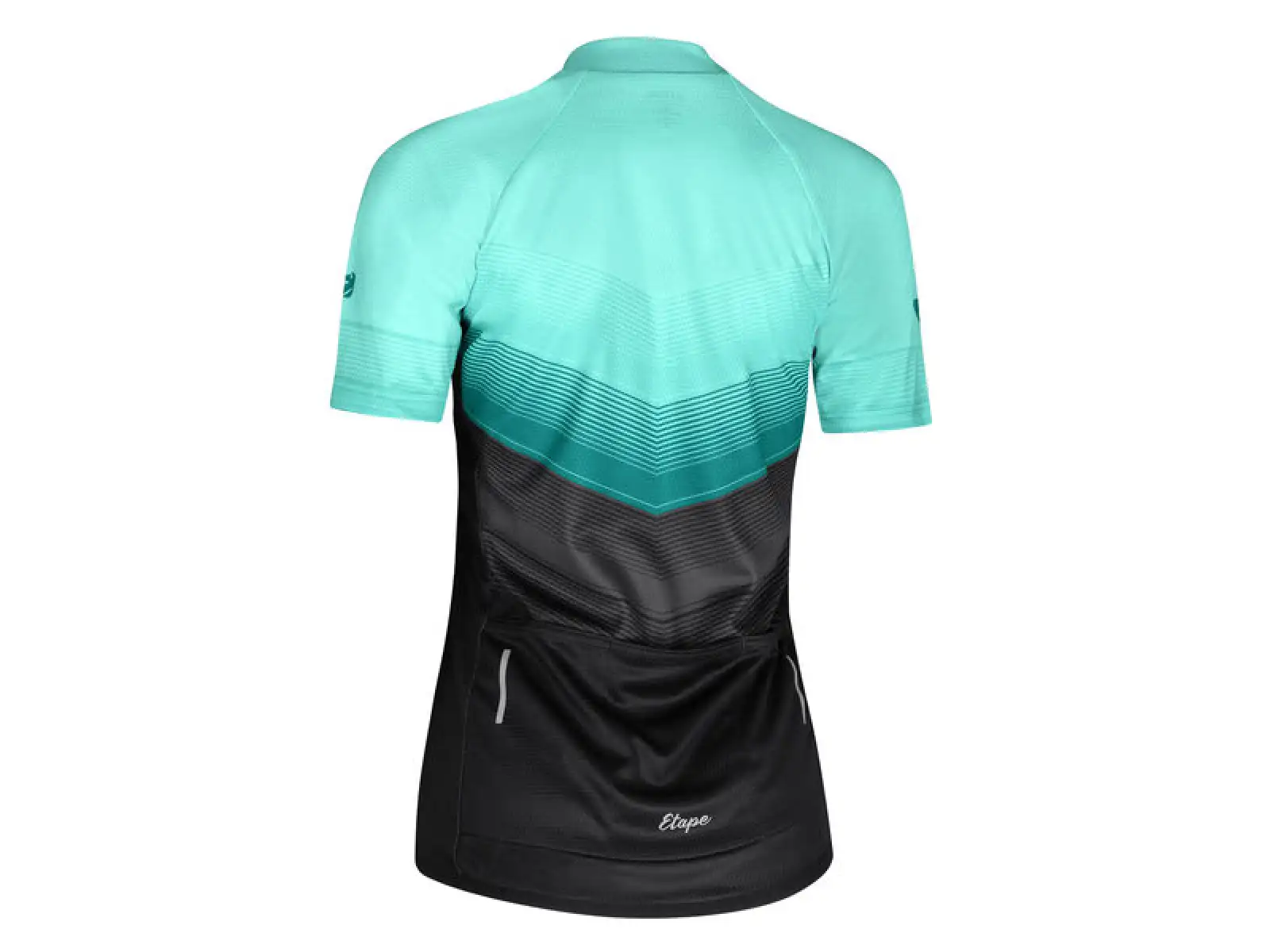 Etape Violet Damenradtrikot kurzärmlig Mint/Schwarz