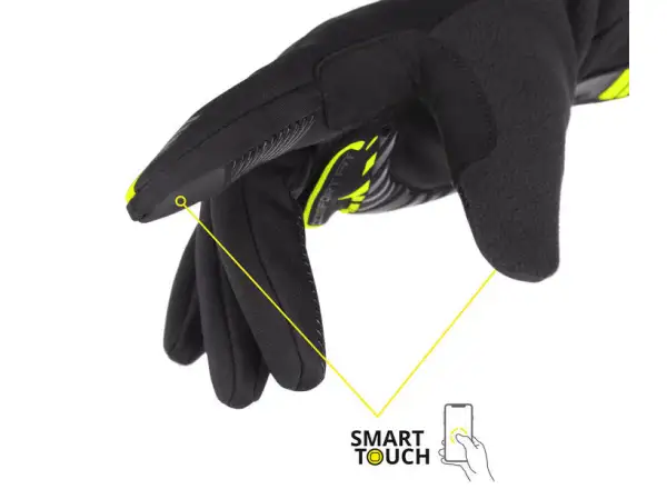 Etape LAKE 2.0 WS+ gefütterte Handschuhe schwarz/gelb fluo