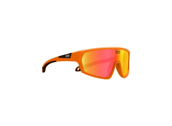 Neon Raptor Brille Orange Mirror Red Cat 3