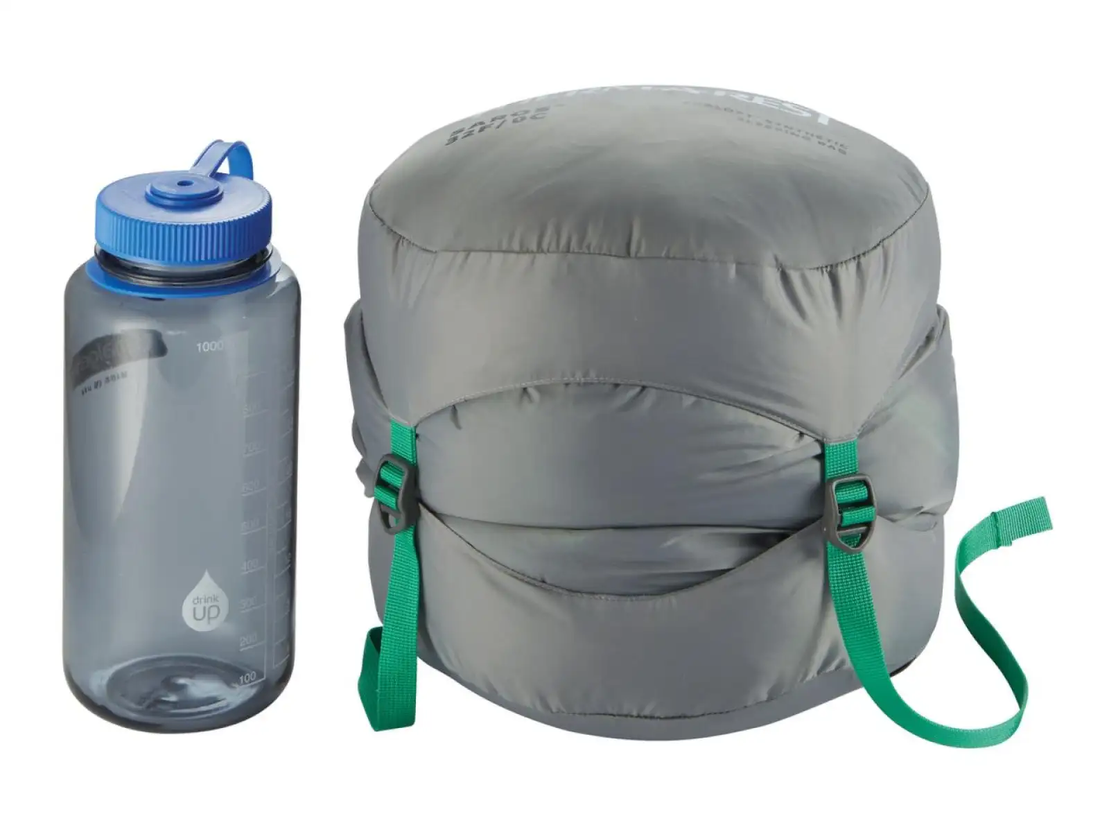 Therm-A-Rest Saros Small Schlafsack 0 °C blau-grau