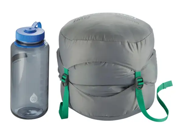 Therm-A-Rest Saros Small Schlafsack 0 °C blau-grau