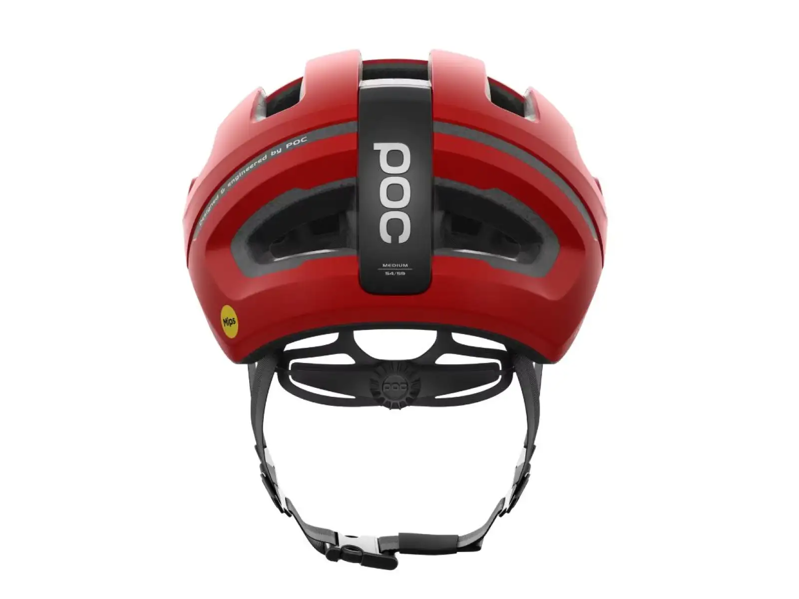 POC Omne Air MIPS Helm Prismane Rot Matt