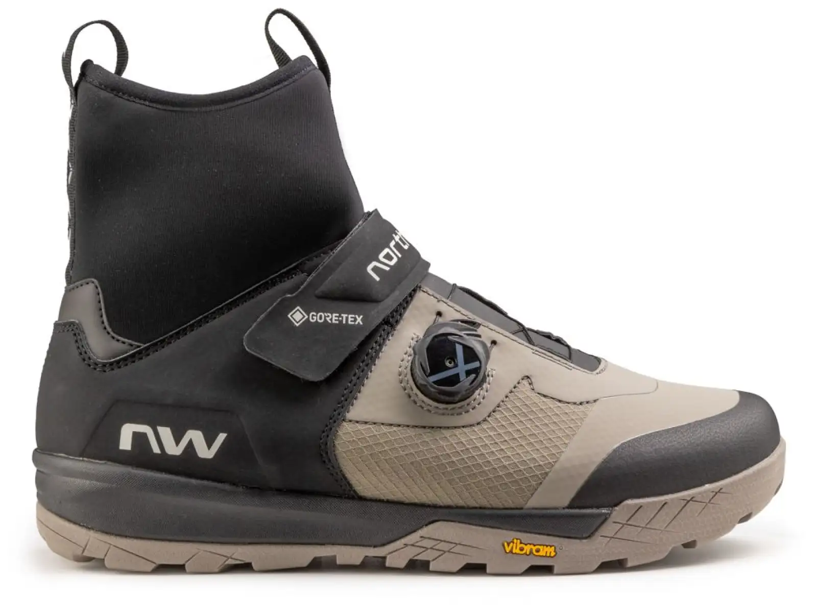 Northwave Kingrock Plus Goretex Herren Winter MTB Schuhe Black/Sand
