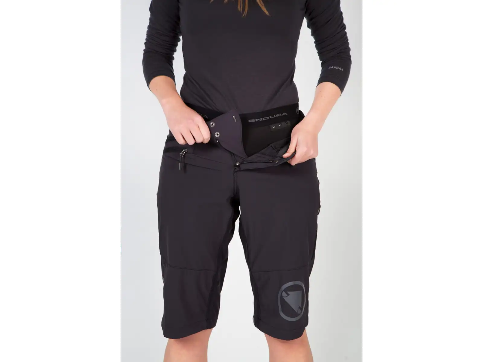 Endura Clickfast Damen Innenhose mit Einsatz Black