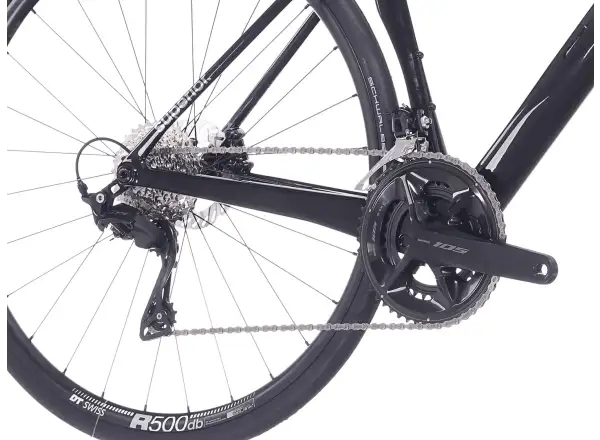 Superior XR 9.3 GF Rennrad Gloss Emerald Black / Carbon