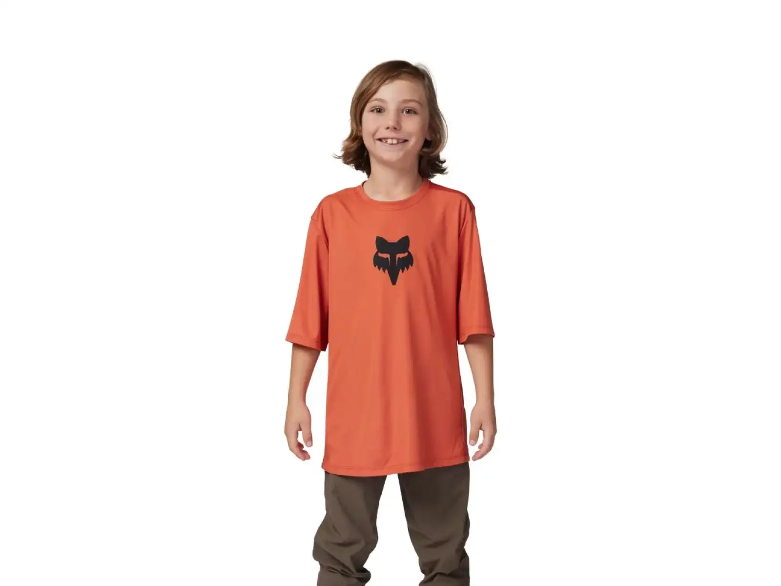 Fox YTH Ranger Kindertrikot Kurzarm Atomorange