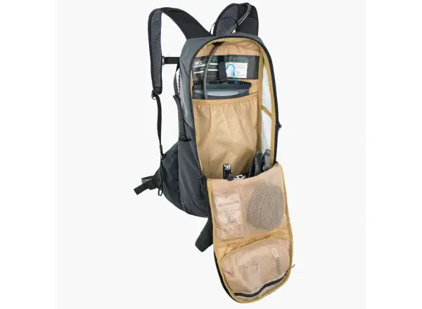 Evoc Ride 12 Rucksack 12 l + Trinkblase 2 l carbon grau/schwarz
