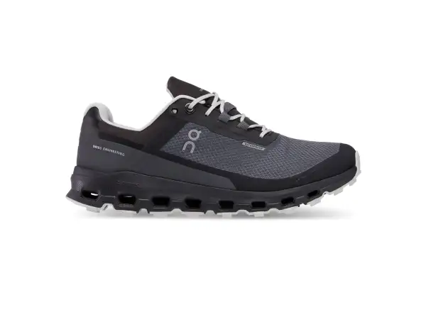 On Cloudvista Waterproof Damen-Trailrunning-Schuhe Eclipse/Black
