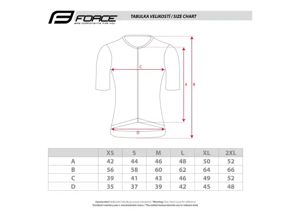 Force Crazy Herrentrikot Kurzarm schwarz/weiß
