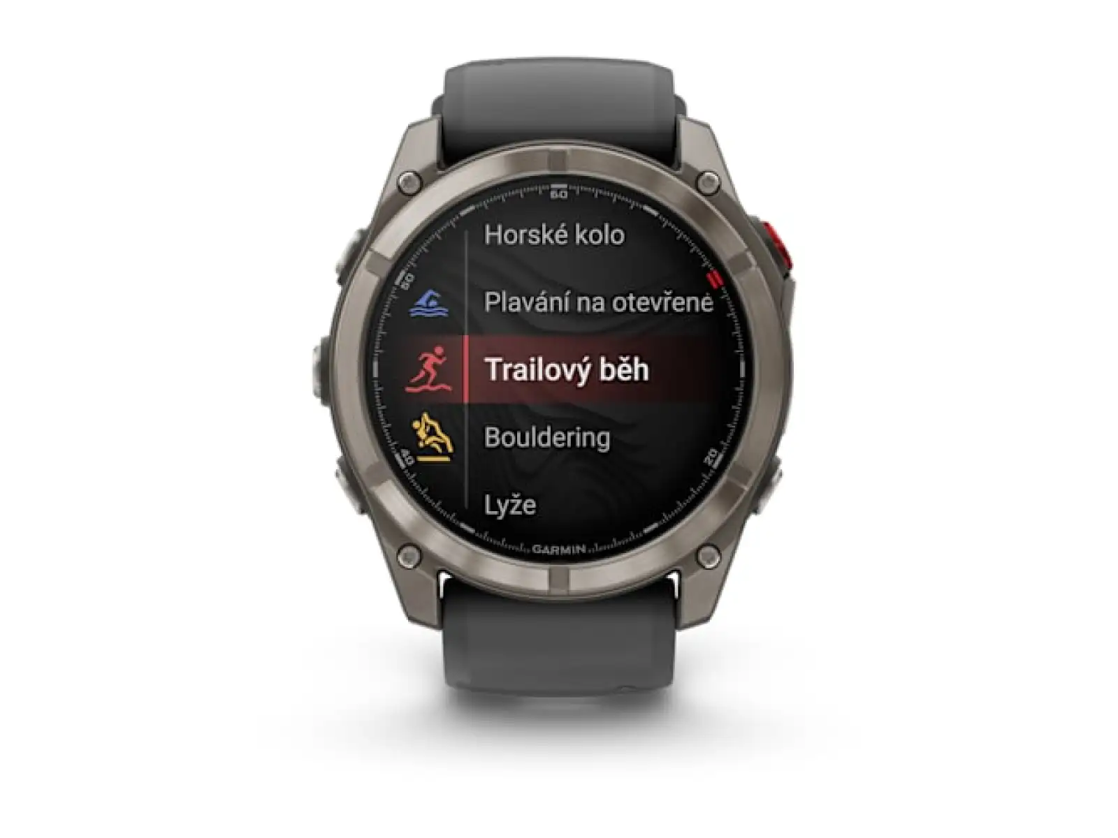 Garmin fenix 8 Pro 51 mm AMOLED Sapphire Smartwatch Titanium Graphite/Black