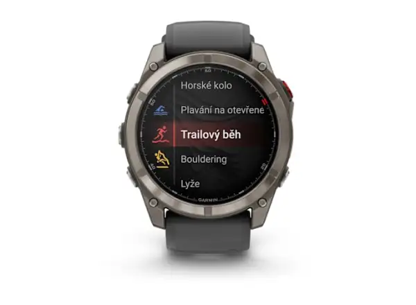 Garmin fenix 8 Pro 51 mm AMOLED Sapphire Smartwatch Titanium Graphite/Black