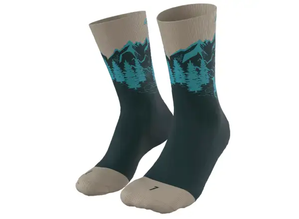 Dynafit Stay Fast Sportsocken Rock Khaki