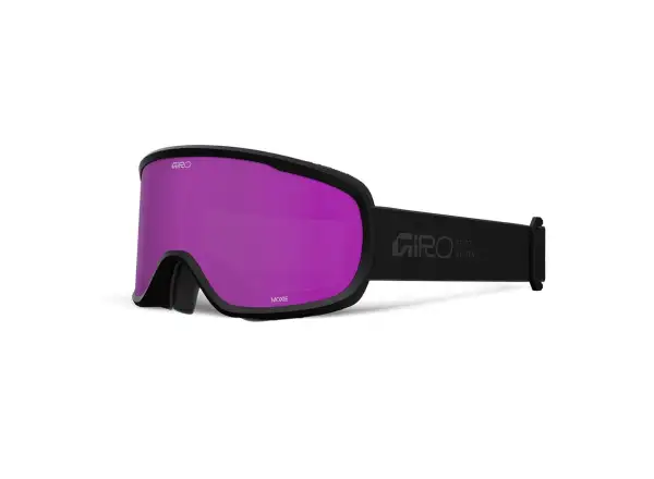 Giro Moxie Damen Skibrille schwarz Stacked/Amber Pink/Yellow (2 Gläser)