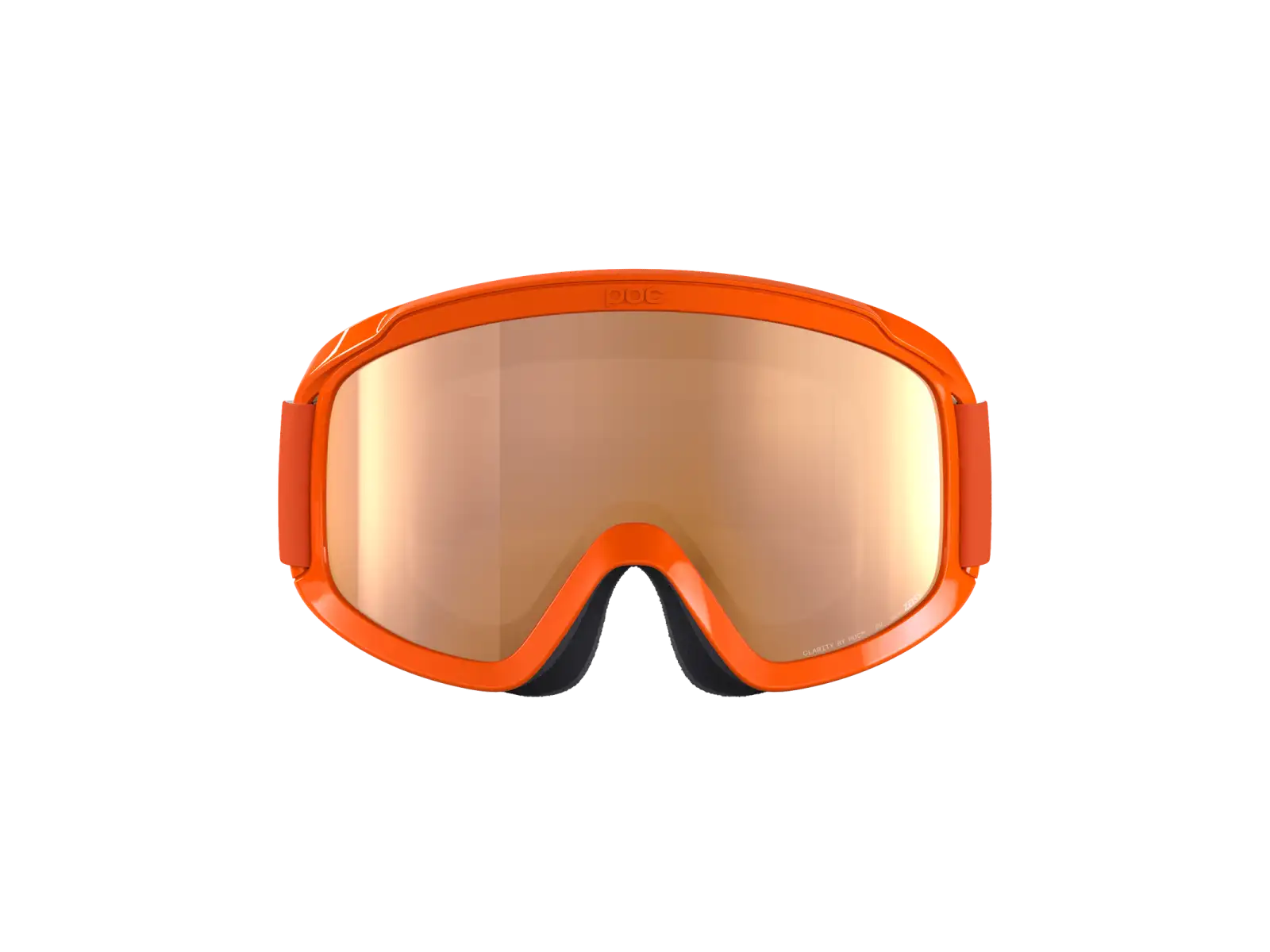 POCito Opsin Kinder Skibrille Fluorescent Orange/Partly Sunny Light Orange