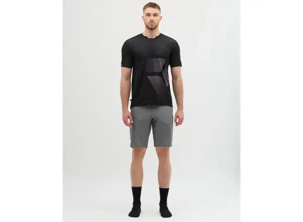 Silvini Gallo Herren Loose-Trikot Kurzarm schwarz/grau