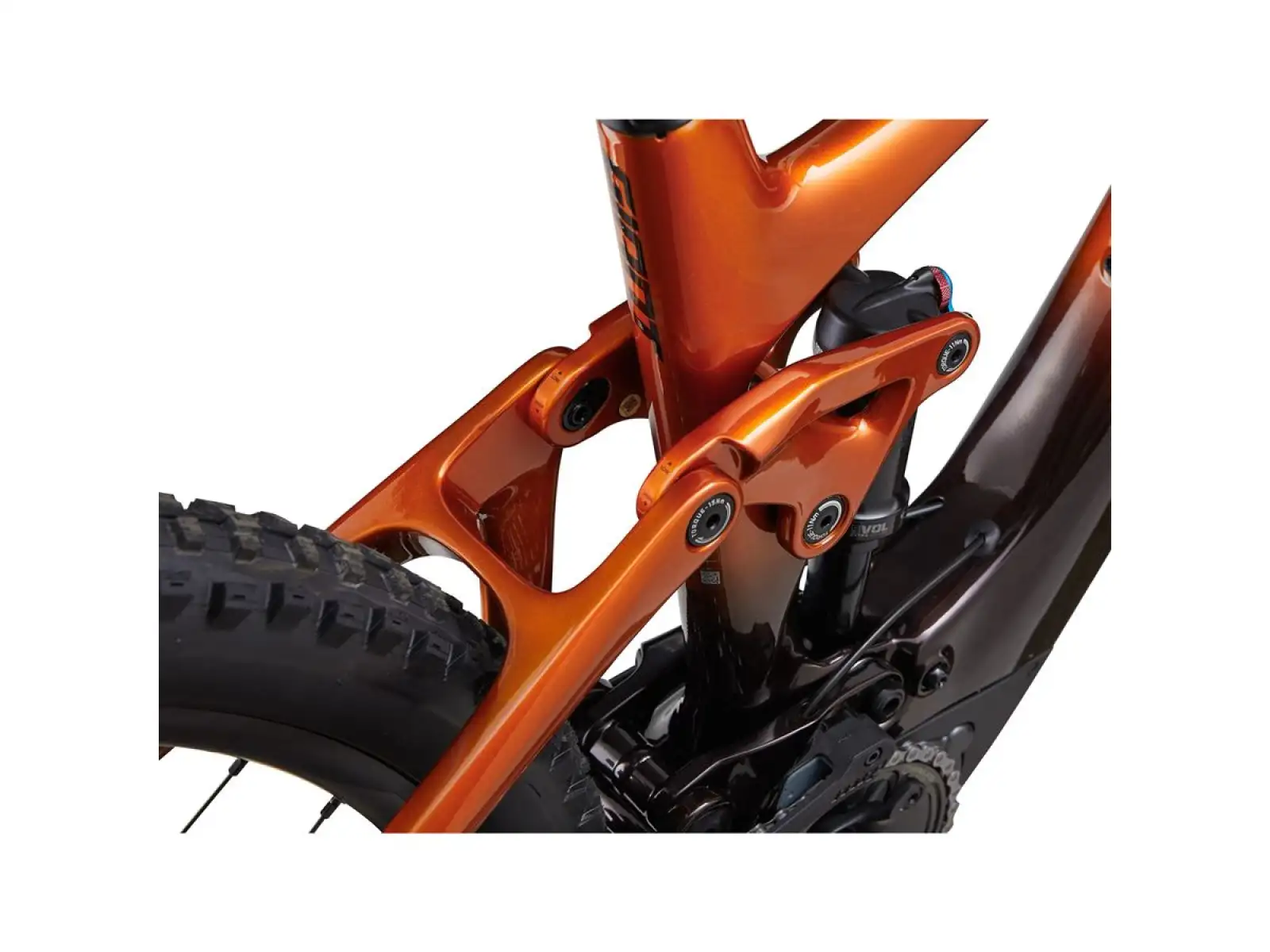 Giant Trance X Advanced E+ EL 2 Elektro-Mountainbike Amber Glow / Cordovan