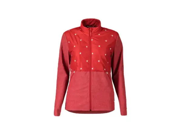 Maloja SeliaM Damenjacke rot Mohn