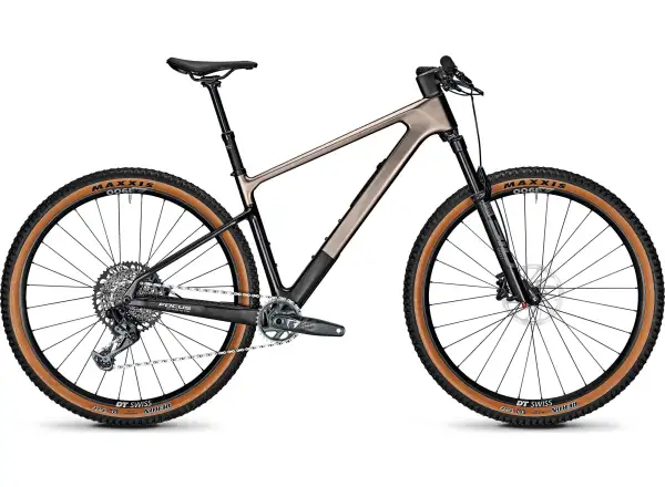 Focus Raven 8.9 DI 29" Mountainbike Silber Glänzend / Carbon Roh Glänzend