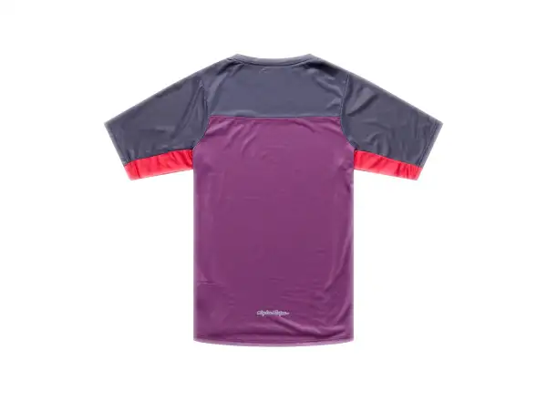 Troy Lee Designs Skyline Pro Herrentrikot kurzer Ärmel Fangs Sangria