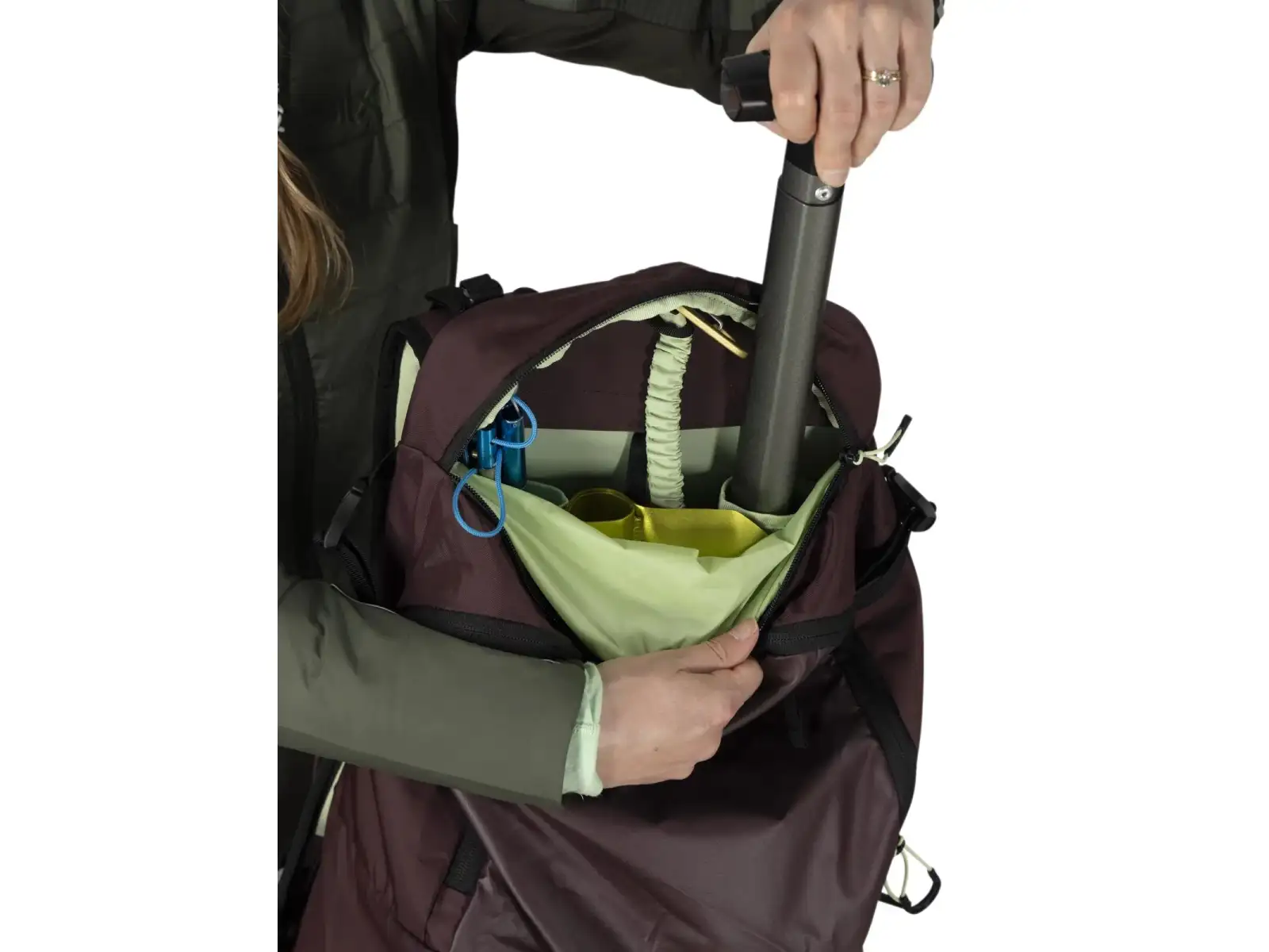 Osprey Firn 18 l Rucksack Elderberry Purple/Peppermint Green