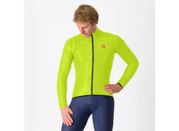 Castelli Squall Shell Herrenjacke Electric Lime