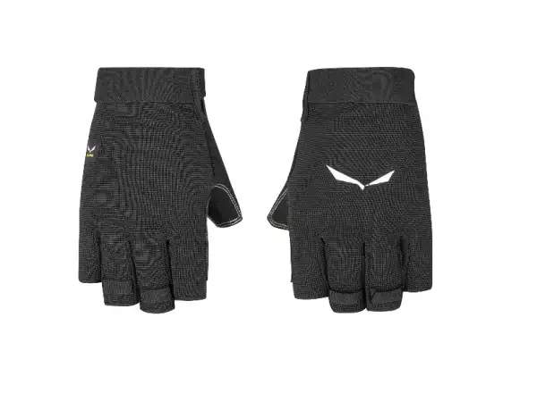 Salewa Via Ferrata Handschuhe Black Out