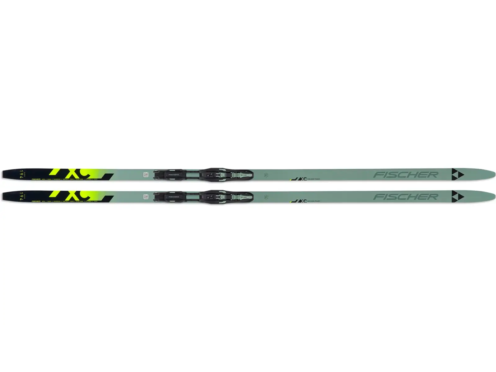 Fischer TWIN SKIN POWER MEDIUM EF Langlaufski + TOUR STEP Bindung 2024/25