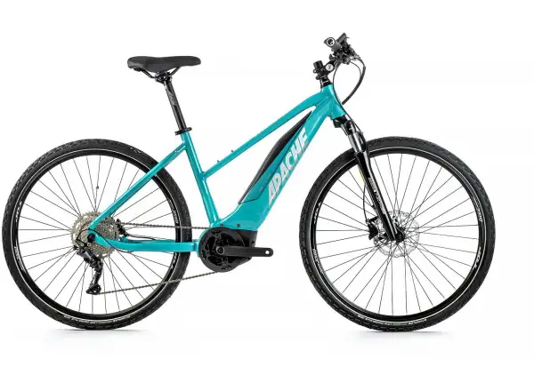 Apache Matta 1 Damen E-Crossbike (Bosch Performance 500 Wh) Türkis