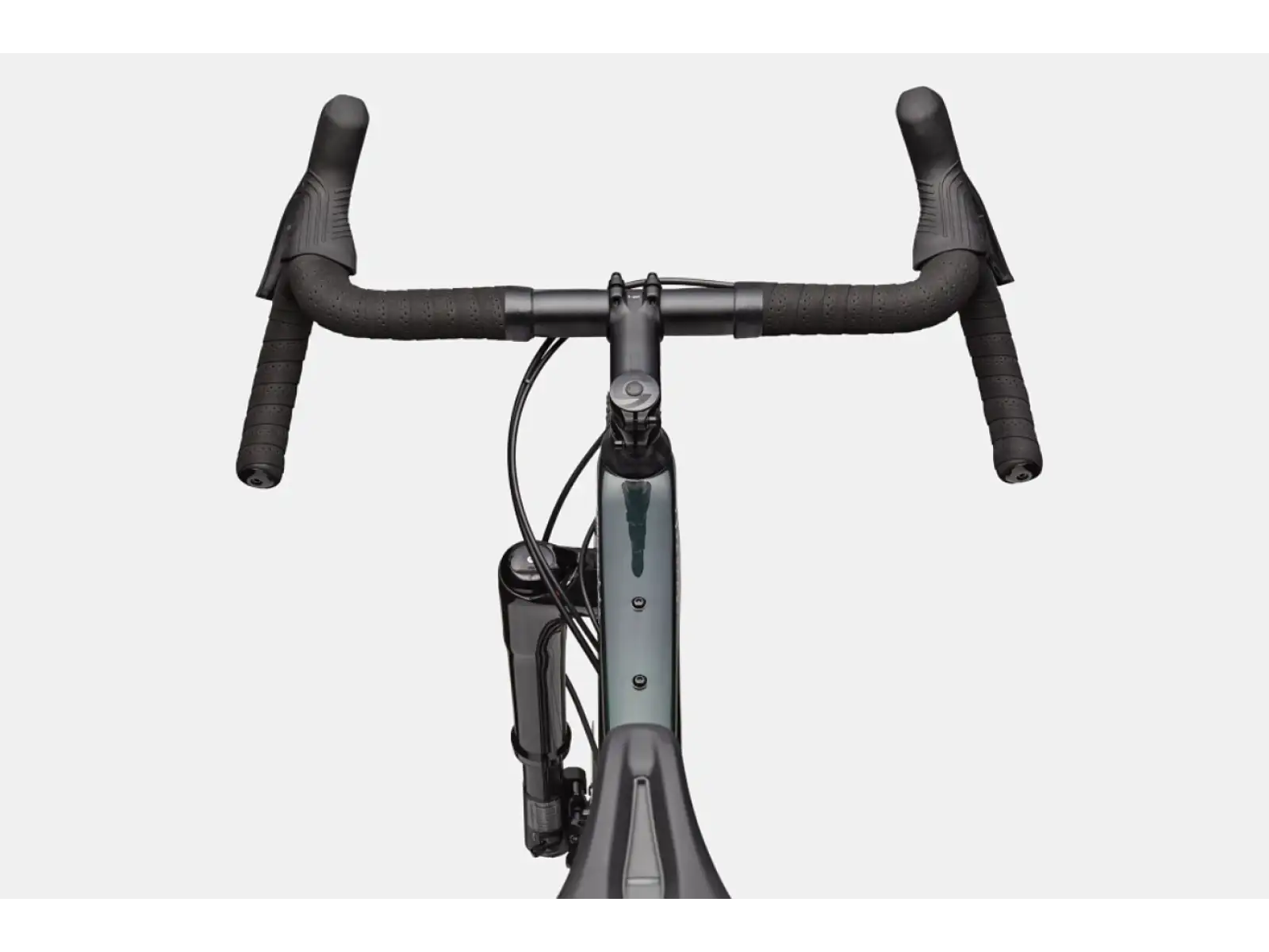 Cannondale Topstone Carbon 2 Lefty Gravelbike Grün Größe M.