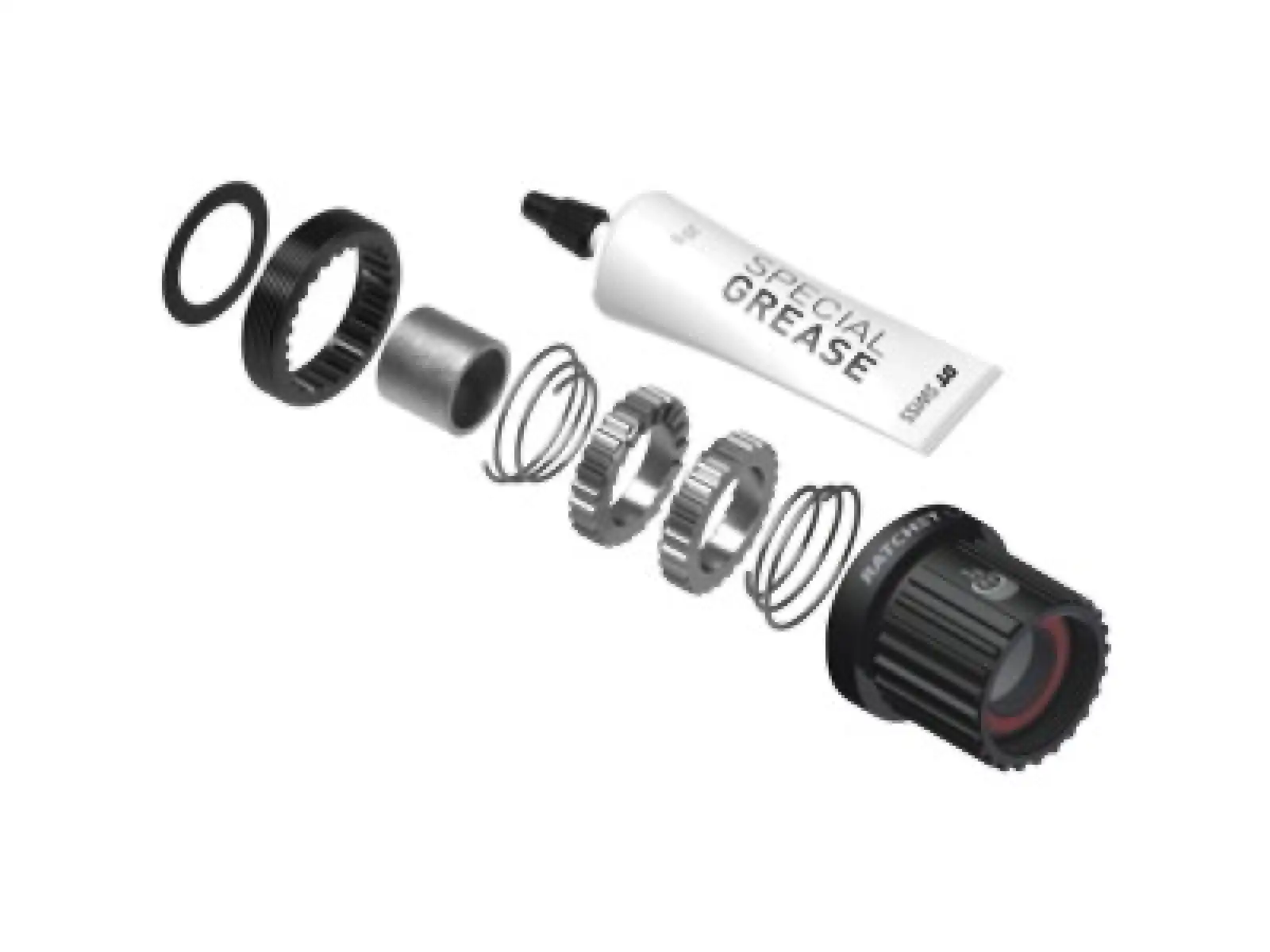 DT SWISS Service Kit Ratchet LN Microspline MTB ALU